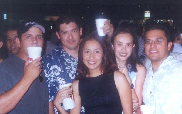 Fiestas del Sol 2000: Caifan, CereBrain, Stacey, ? y Aldo